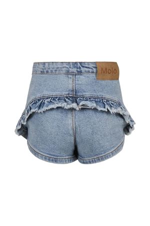 denim cotton shorts MOLO KIDS | 2S25H1095418